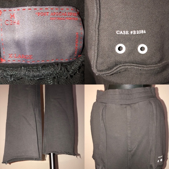 C2H4 Post Apocalyptic Joggers Sweatpants - Picture 6 of 14